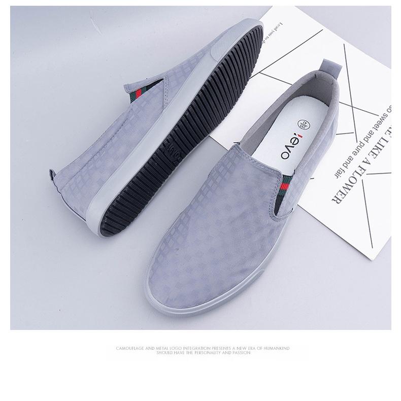 Giày lười nam - Slip on nam vải - A6070