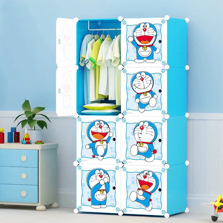 TỦ NHỰA LẮP GHÉP 8Ô PHIÊN BẢN CAO CẤP