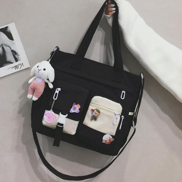 Túi tote ulzzang chống nước nữ B161