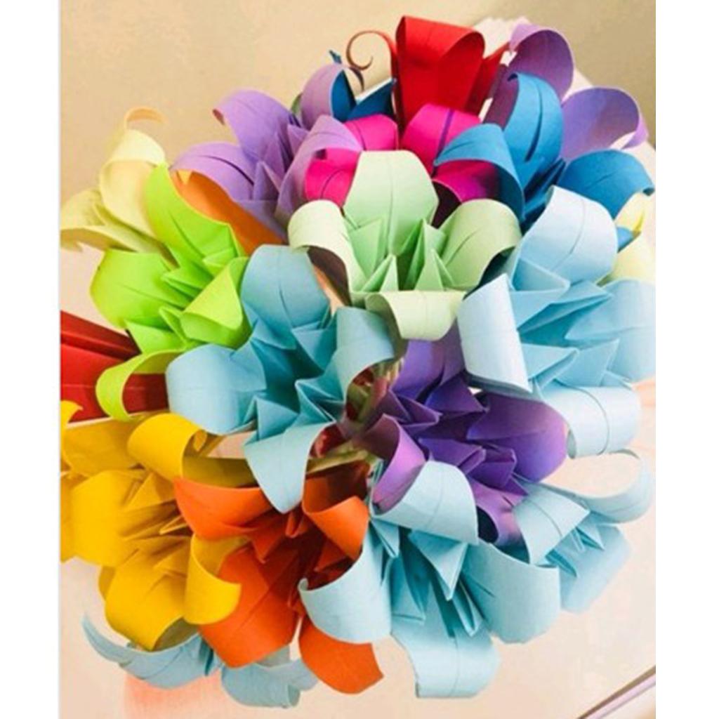 16 Sheets Origami Paper Double Sided Color Origami Folding Paper 24x17.5cm