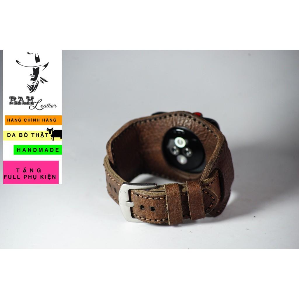 Dây đồng hồ da bò handmade - RAM 1951 + B2