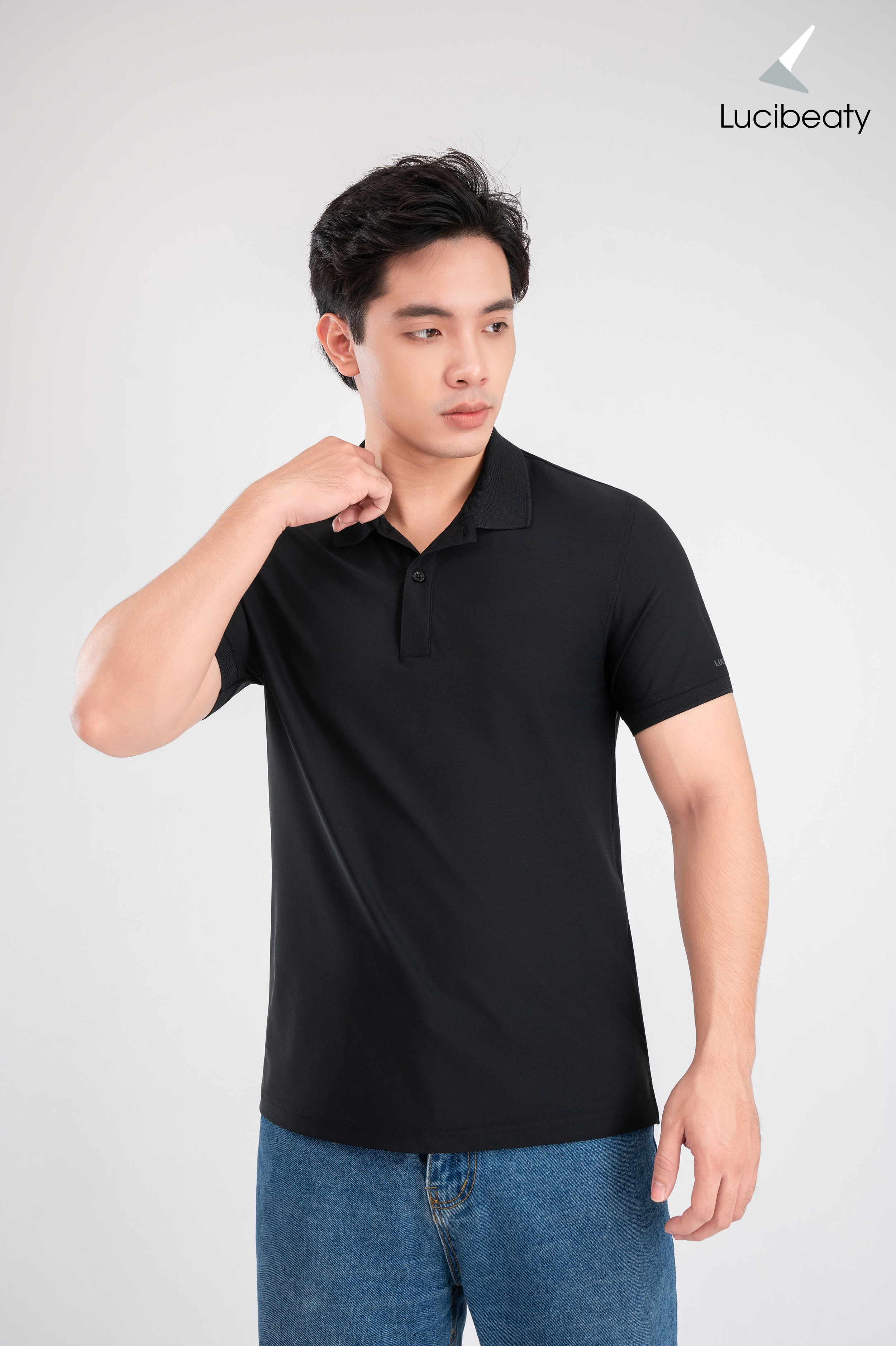 Áo polo nam cao cấp vải Coolmax nhẹ, co giãn tốt, thoáng mát POLO-022