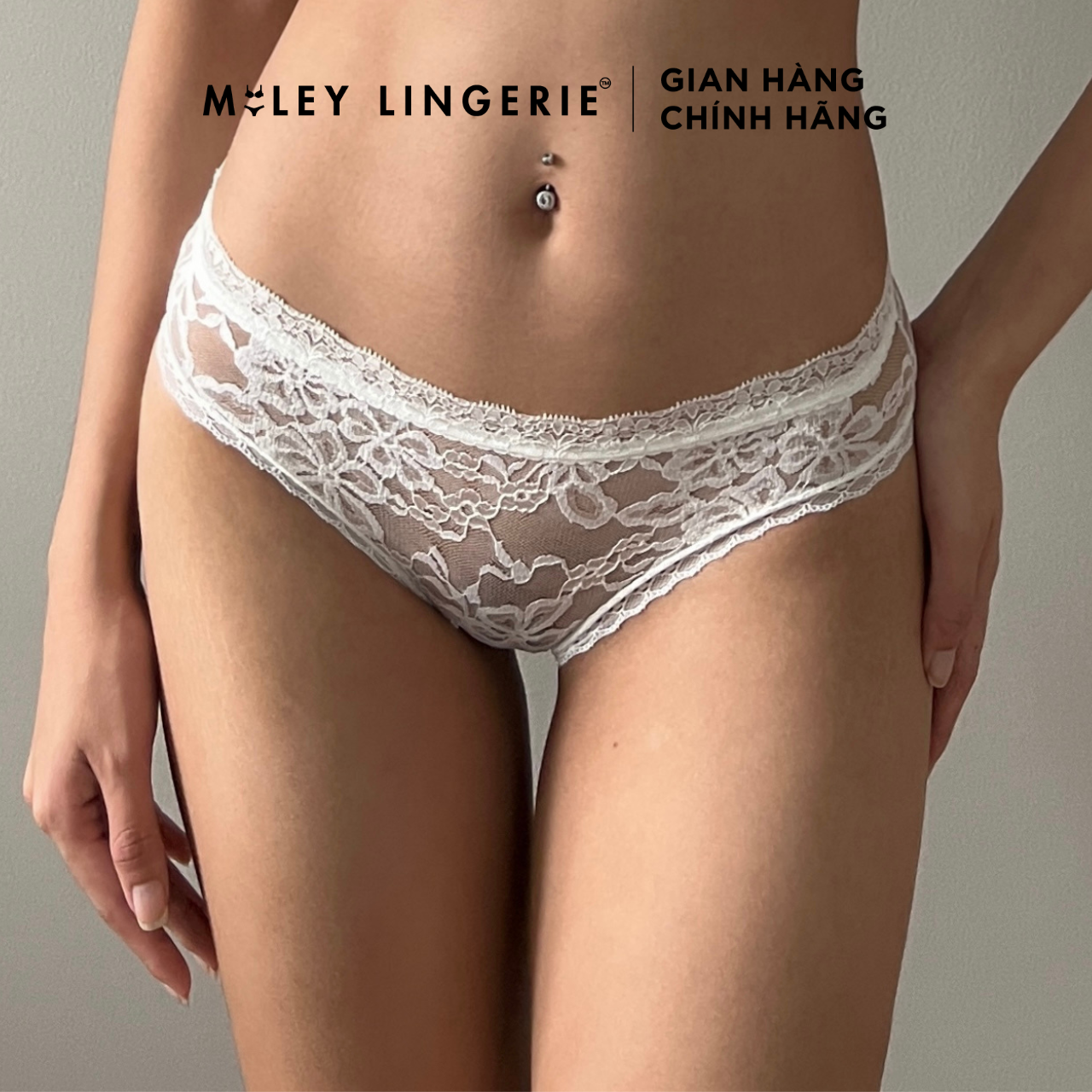 Combo 5 Quần Nữ Ren Ép Bông Miley Lingerie Lily Flower