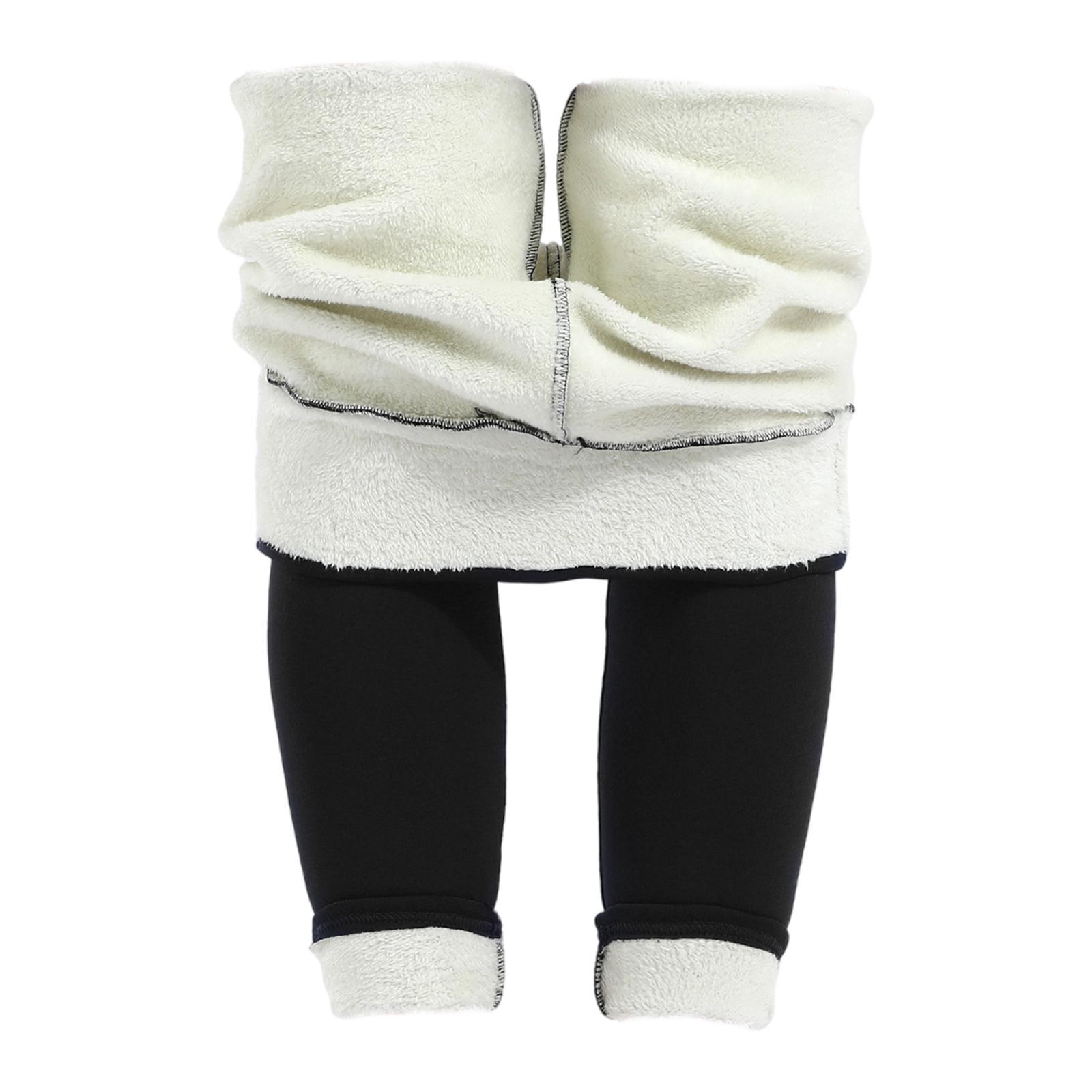 Woman Thermal Leggings Thick Winter Fleece Lined Warm High Waist