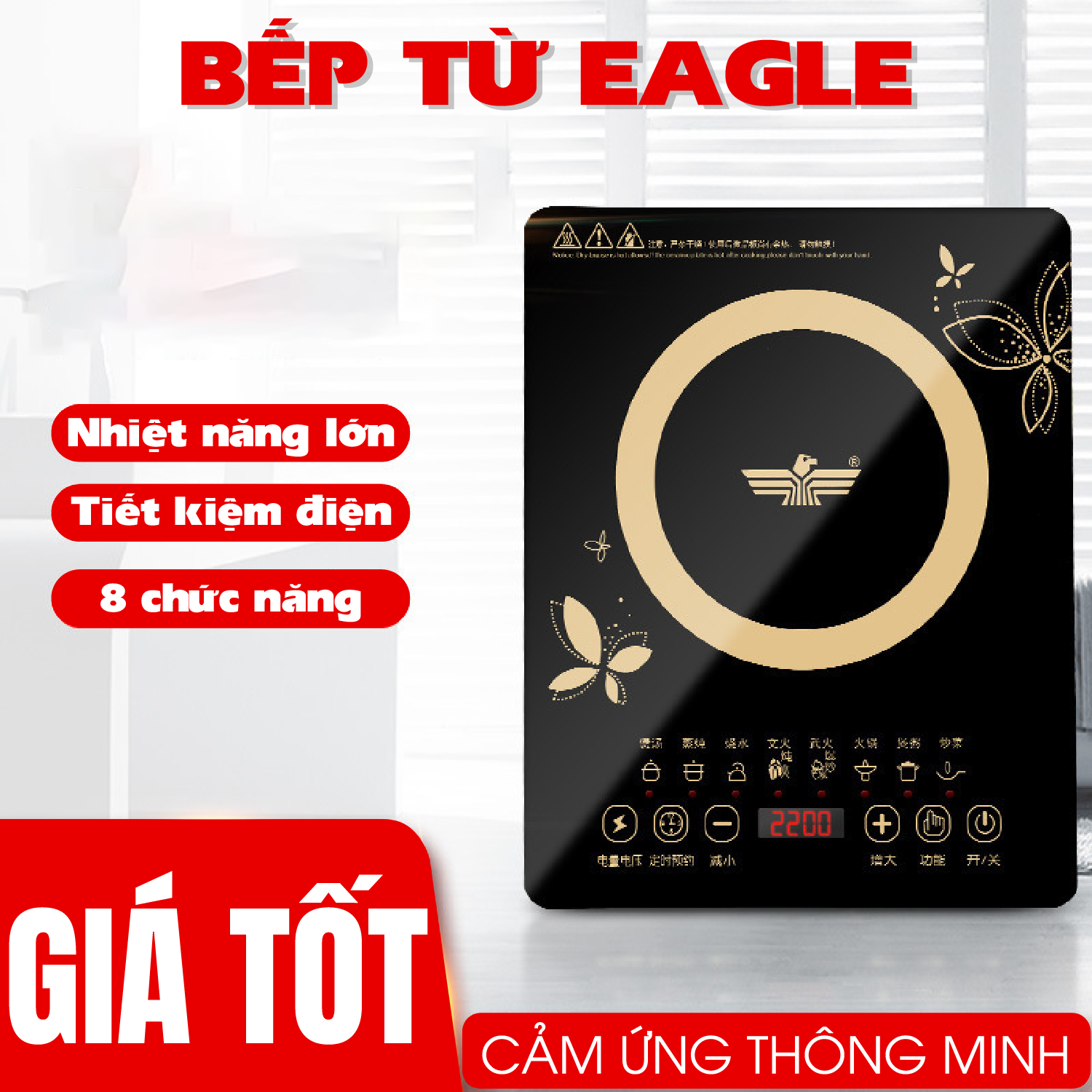 Bếp điện từ cảm ứng - Hàng chính hãng