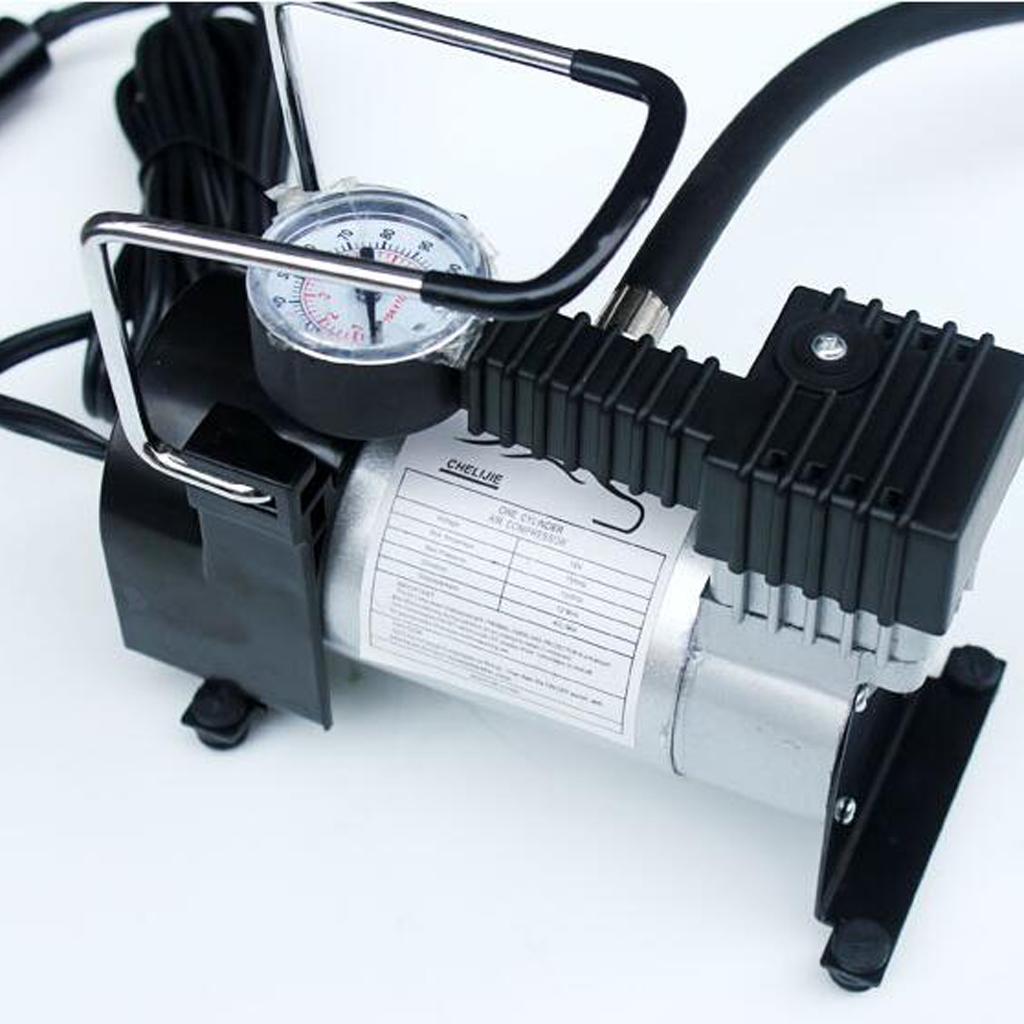 12V Car High Pressure Electric Pump Air Compressor Portable Tire Inflator