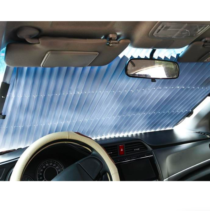 Rèm che nắng ô tô - Size 70cm - Rèm che nắng ô tô tự cuốn linh động cao cấp cho các loại xe.