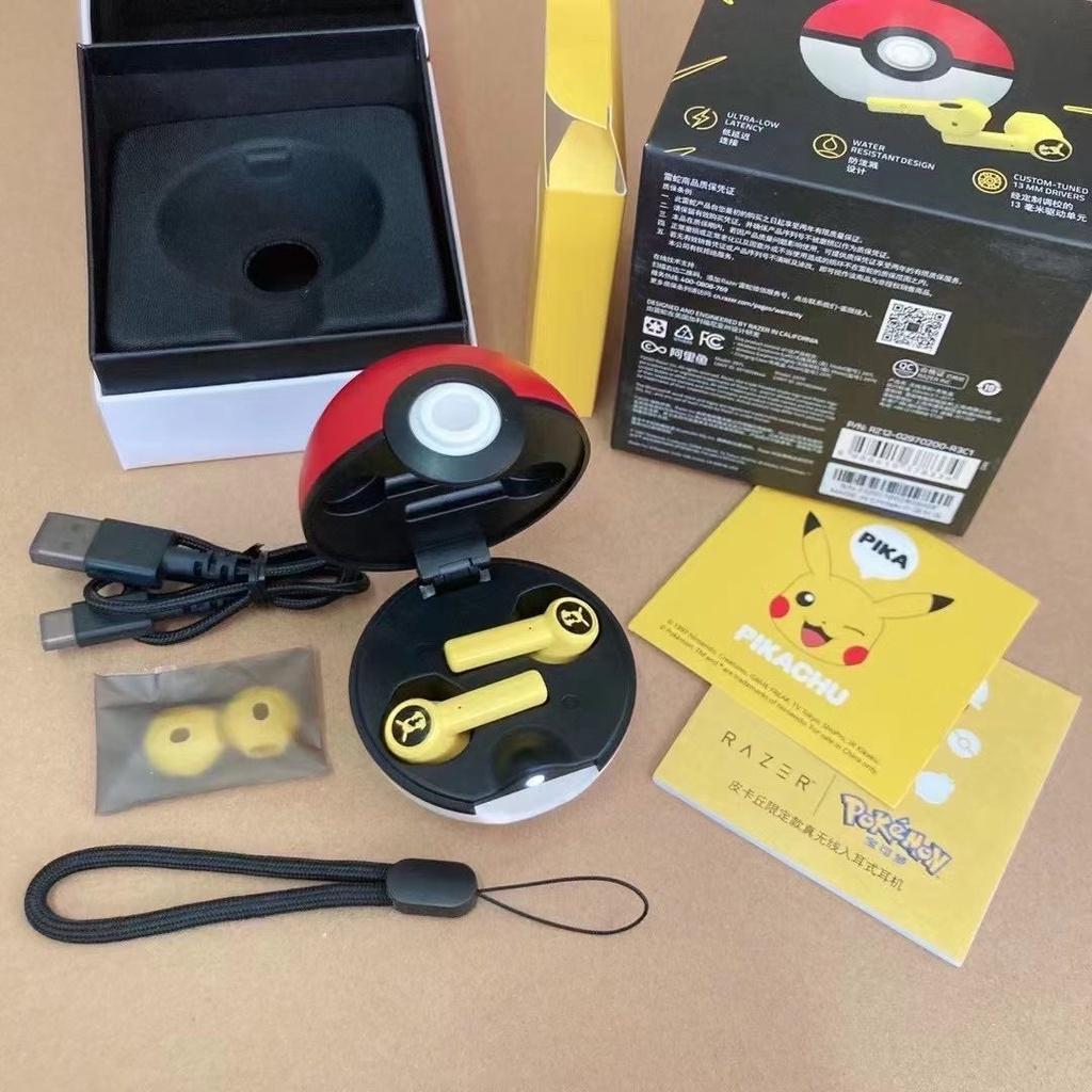 Tai Nghe Không Dây Kết Nối Bluetooth Phiên Bản Pikachu Razer Hammerhead TWS
