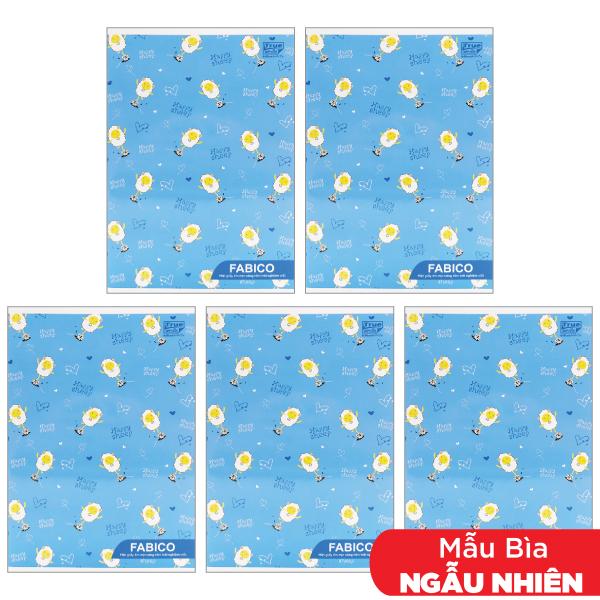 Combo 5 Tập Sinh Viên Kẻ Ngang - 120 Trang 80gsm - Elephant FI622589 (Mẫu Màu Giao Ngẫu Nhiên)