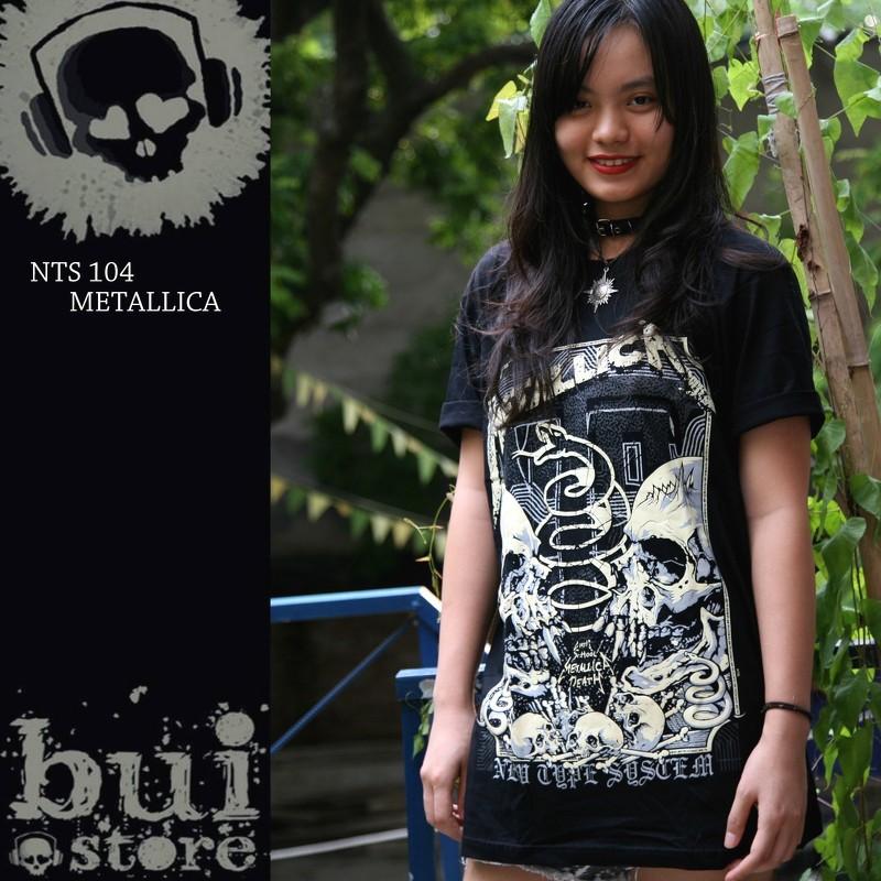 Áo Rock band tee phông / thun Metallica NTS 104