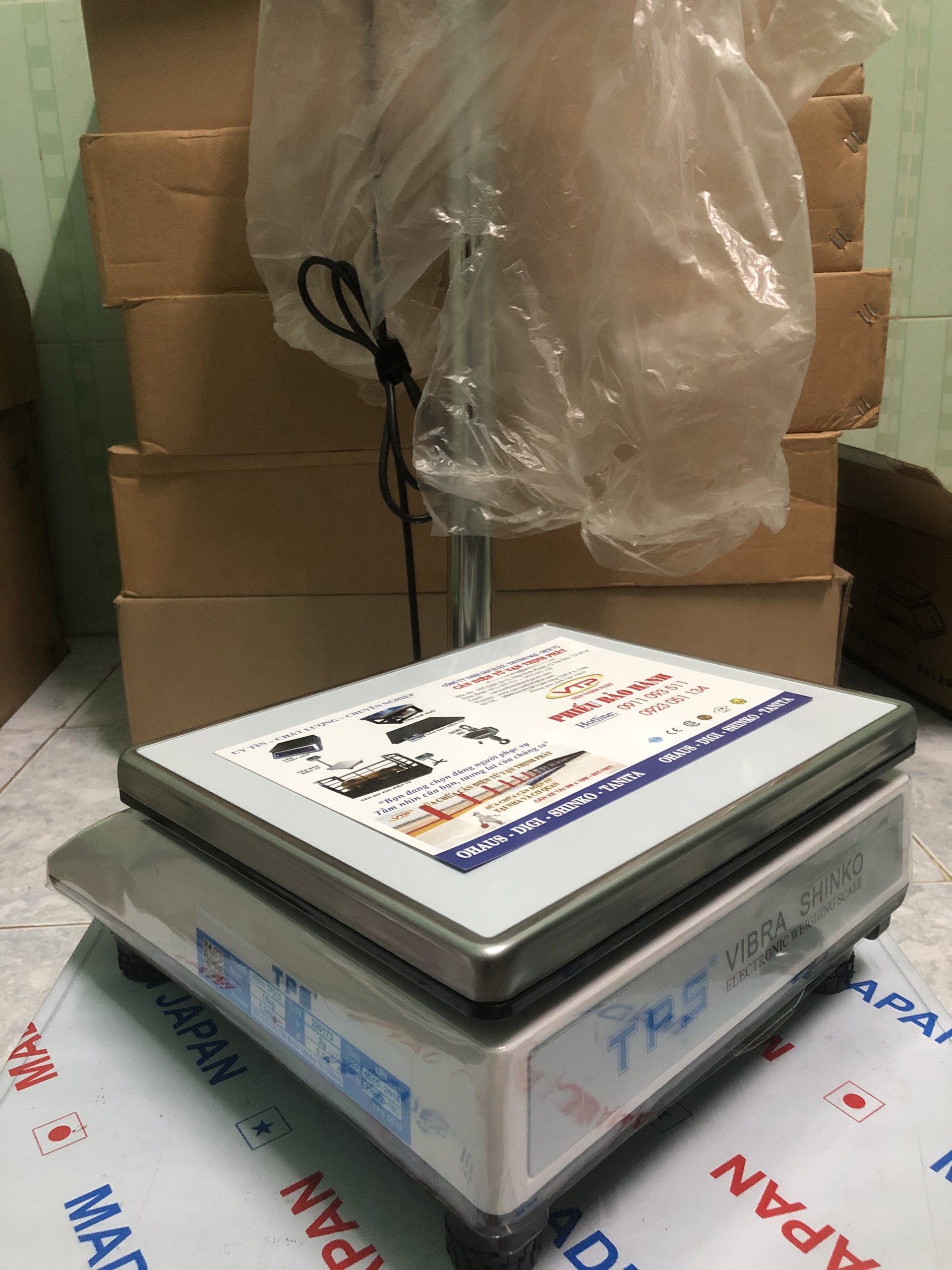 Cân Điện Tử VIBRA SHIKO TPS 15 KG 0.5 G