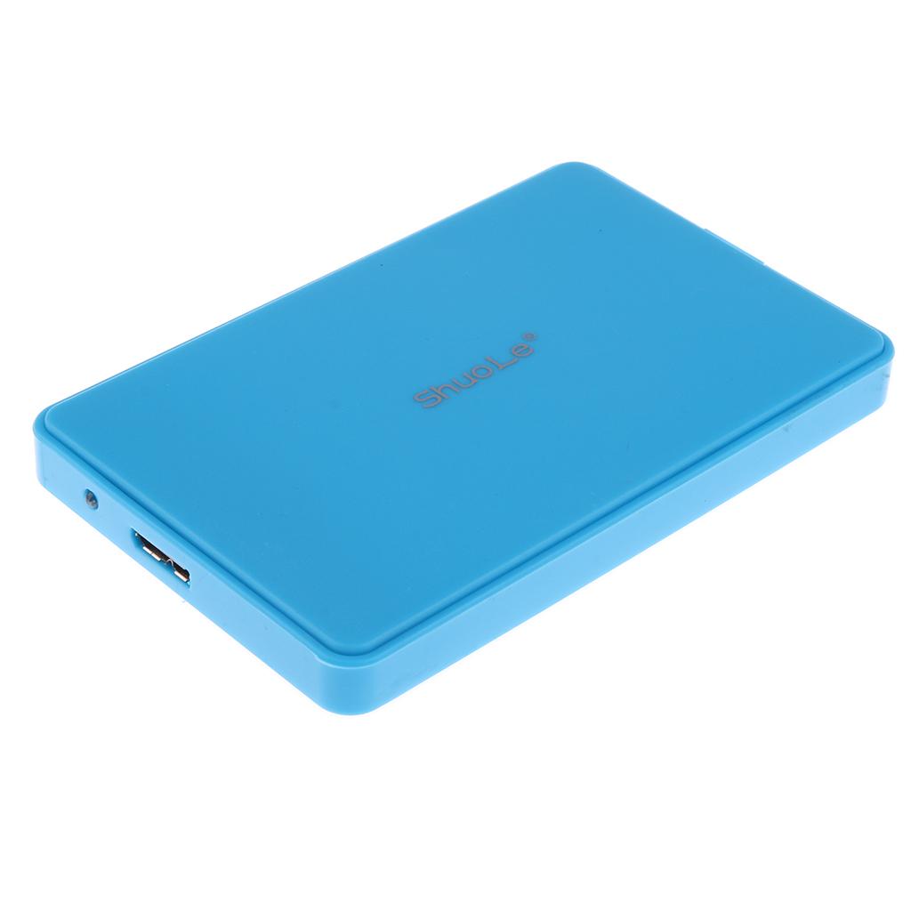 USB 3.0 Micro External 2.5" SDD/HDD Enclosure Case