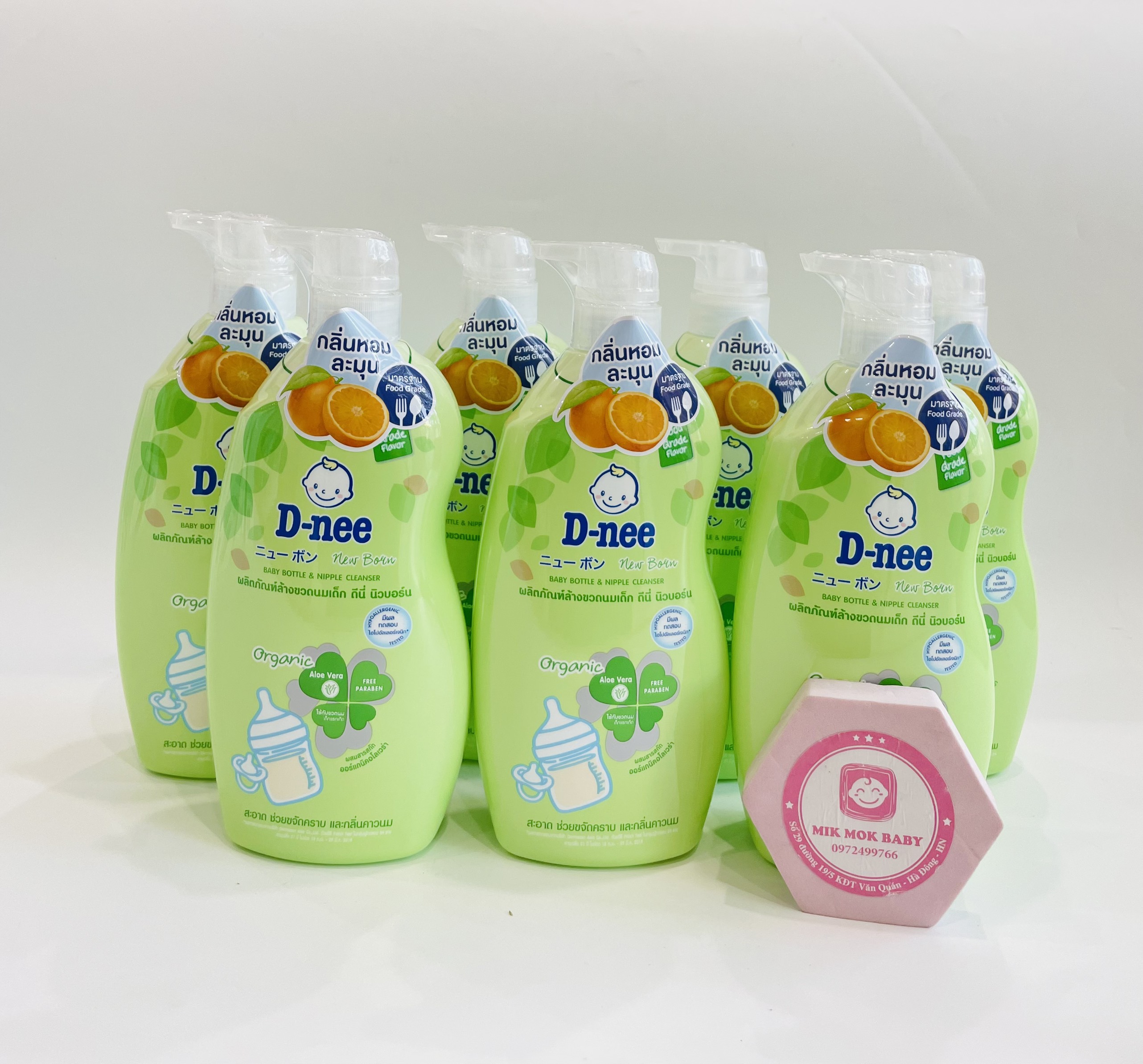 Nước rửa bình DNee chính hãng- CHAI 620ML