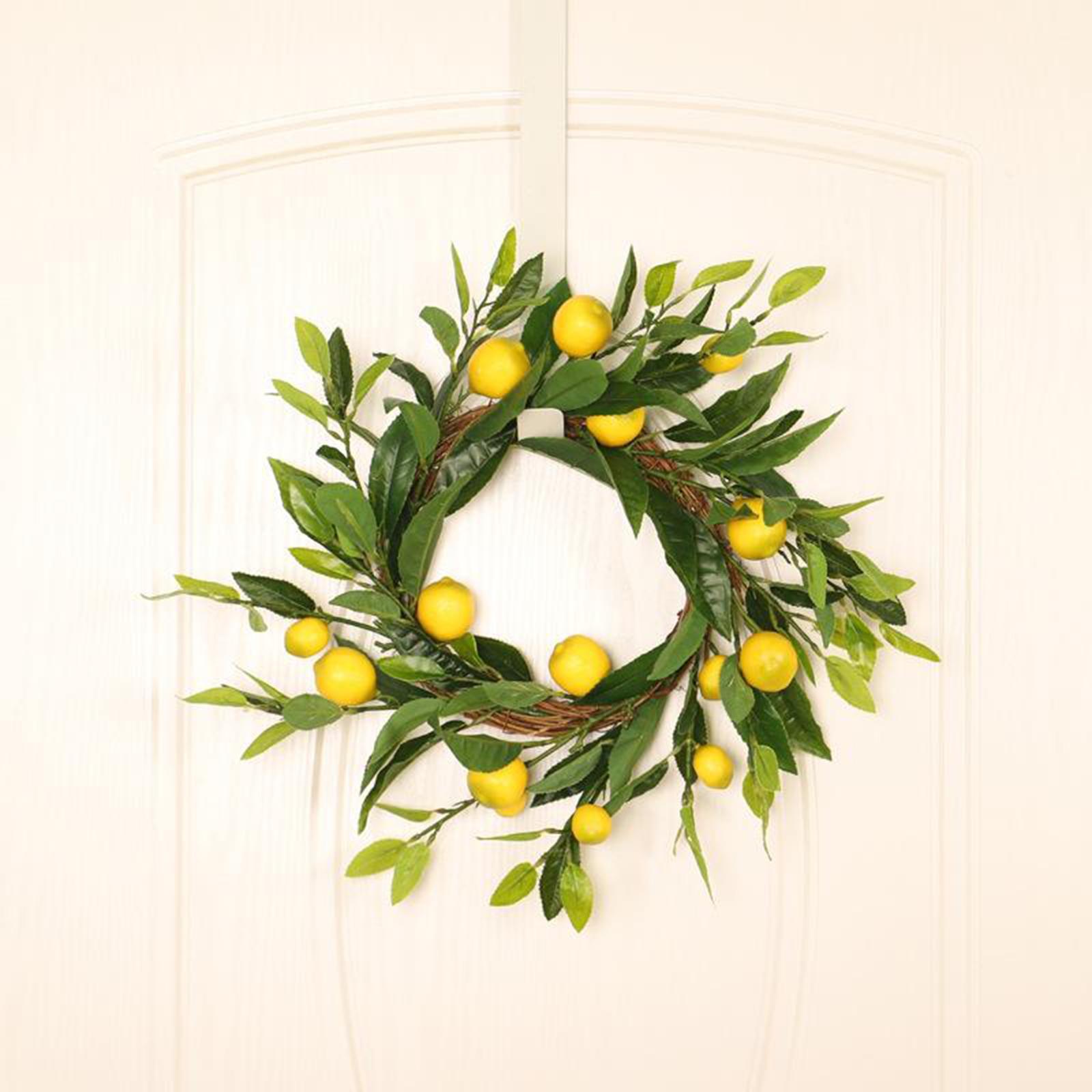 18inch Artificial for Front Door Wreath with Green Leaf