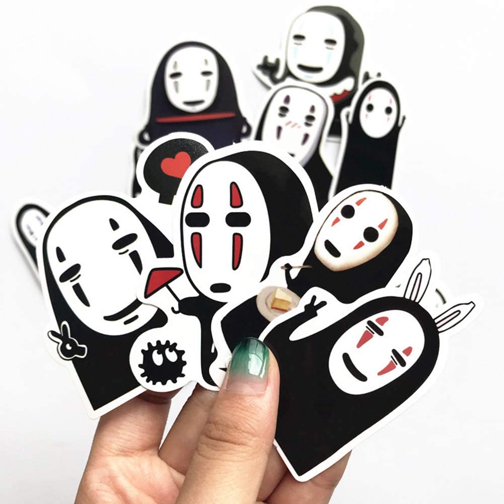 Set 30 Sticker Vô Diện ép lụa