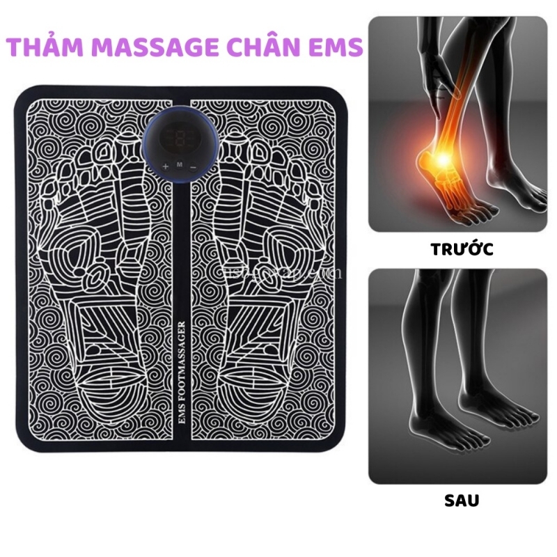 Thảm Massage Chân Cao Cấp, Hỗ Trợ Lưu Thông Khí Huyết, Massage Bàn Chân Giảm Mỏi Hiệu Quả