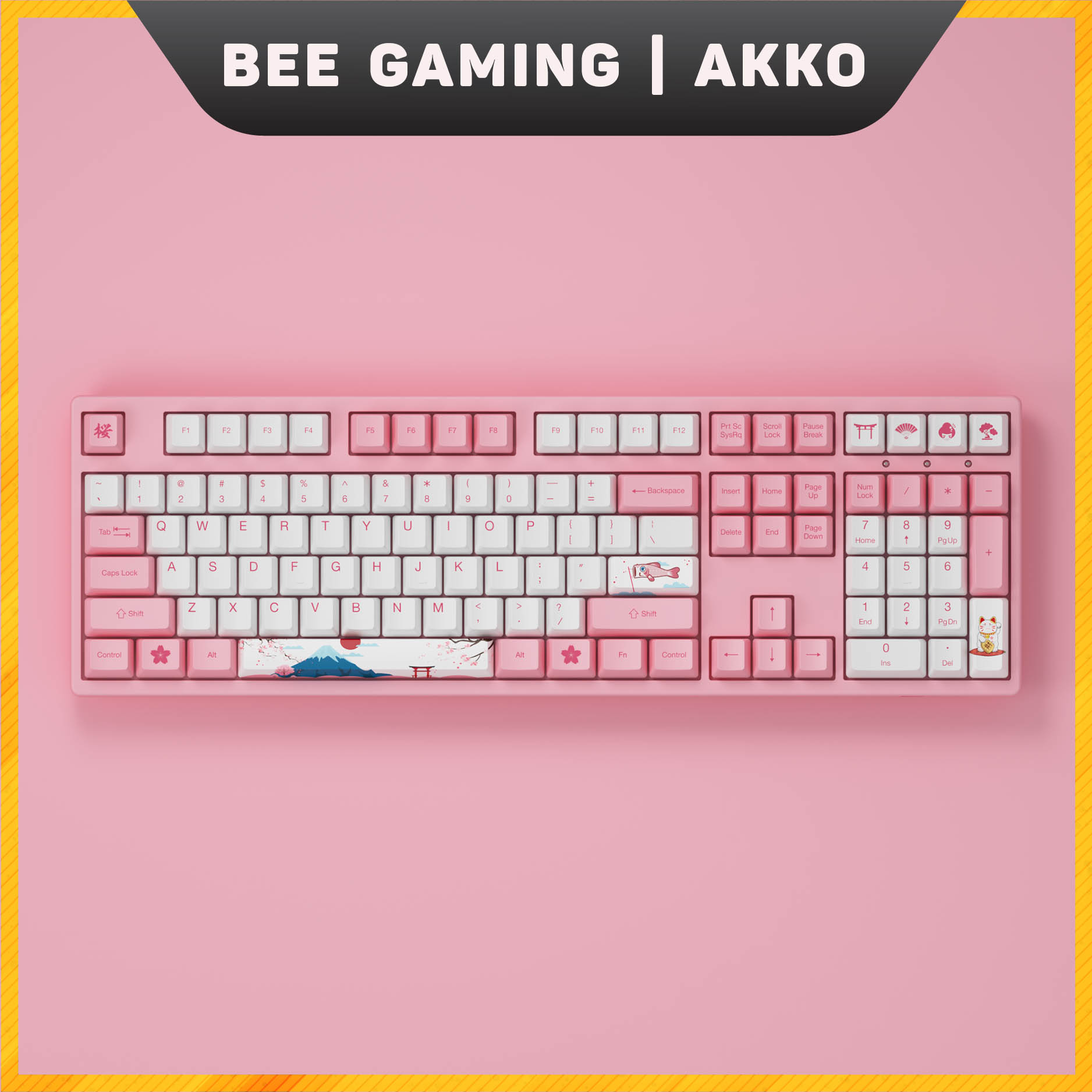 Bàn phím cơ AKKO 3108 World Tour Tokyo (108 nút / AKKO Switch v3) - Hàng chính hãng lỗi 1 đổi 1 trong 12 tháng