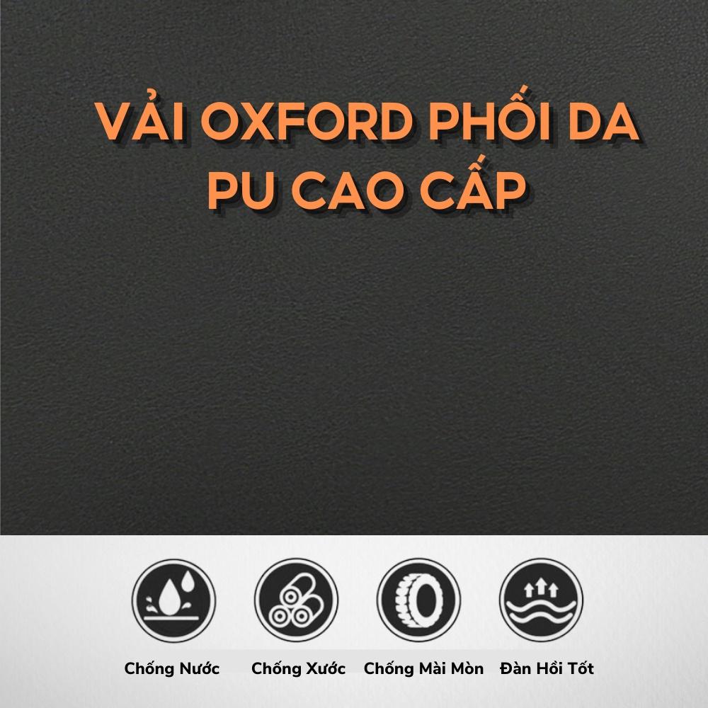 Balo Thời Trang Nam Nữ,Balo Ulzzang,Vải Oxford phối da chống nước cao cấp,Đựng Laptop 15.6 inh -