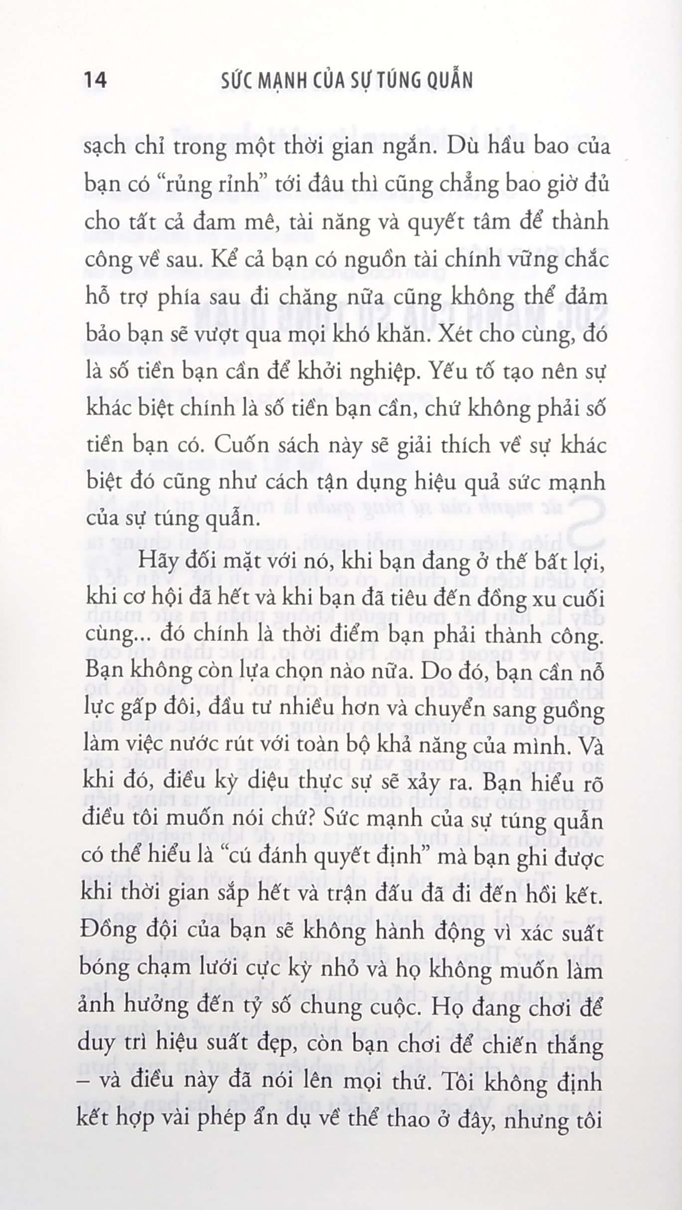 Sức Mạnh Của Sự Túng Quẫn
