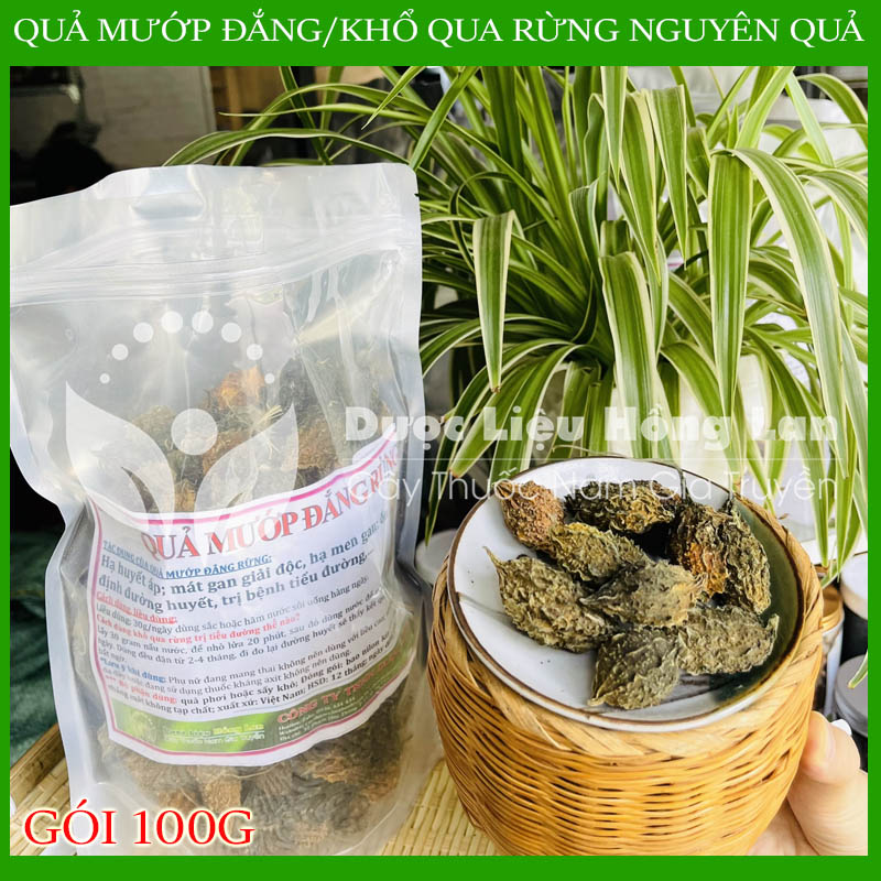 ✅ 100gram Trái khổ qua rừng nguyên quả khô sạch