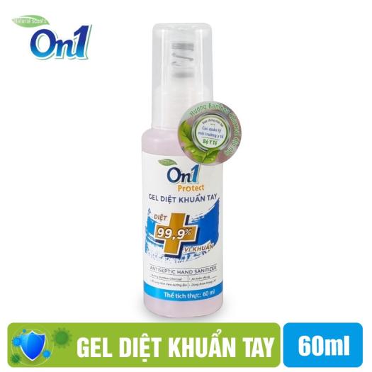 3 CHAI GEL RỬA TAY KHÔ ON1 60ml