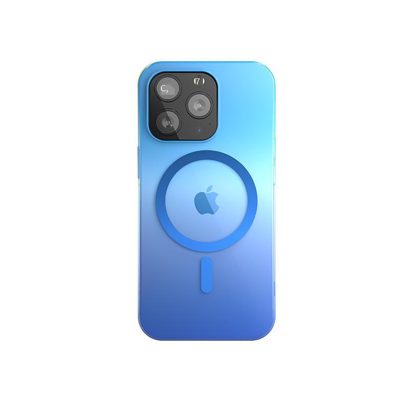 Đảm bảo chất lượng Vỏ điện thoại di động gradient từ tính magsafe phù hợp với iPhone14 Vỏ điện thoại di động Apple từ tính gradient 2 trong 1