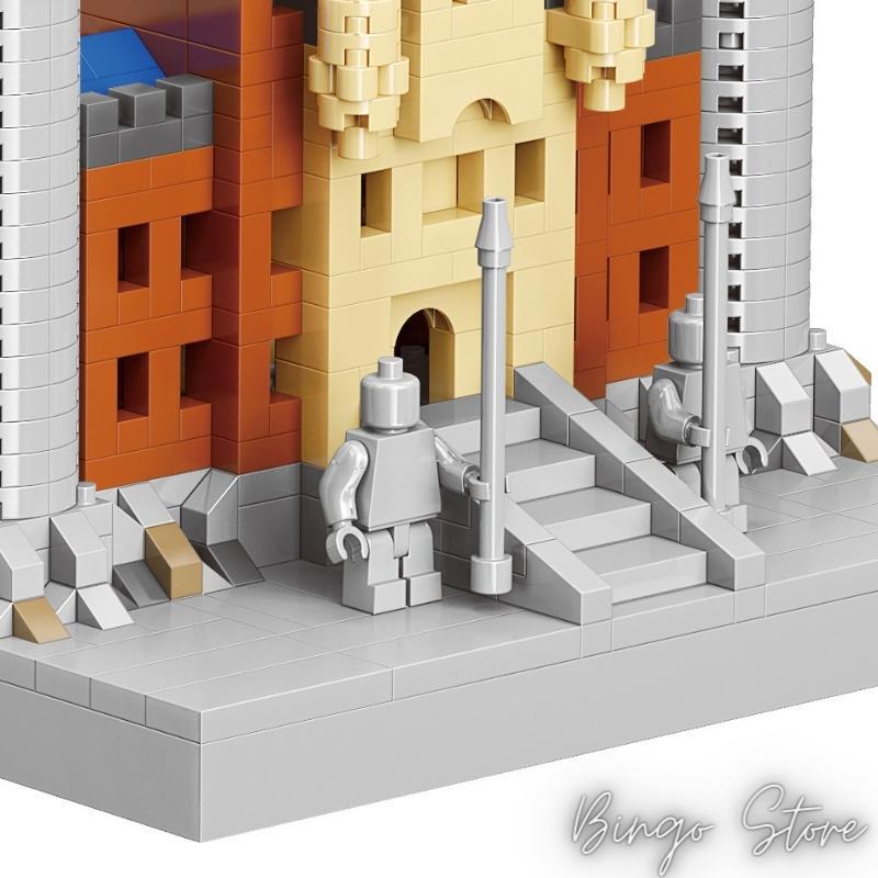 MÔ HÌNH LẮP RÁP LÂU ĐÀI NEW SCHWANSTEIN 3923 CHI TIẾT