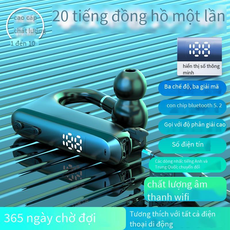 Phong cách mới nhất MD618 treo tai kinh doanh tai nghe bluetooth không dây giảm tiếng ồn cuộc gọi ở chế độ chờ siêu dài với màn hình kỹ thuật số