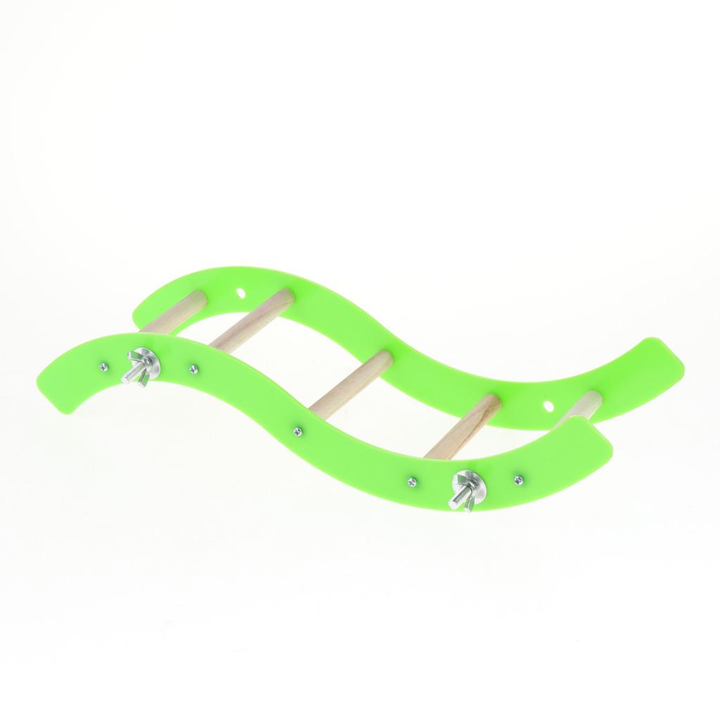 Wooden Bird Ladder, Bird Toy For Parrot Swings Ladders For Pet Trainning