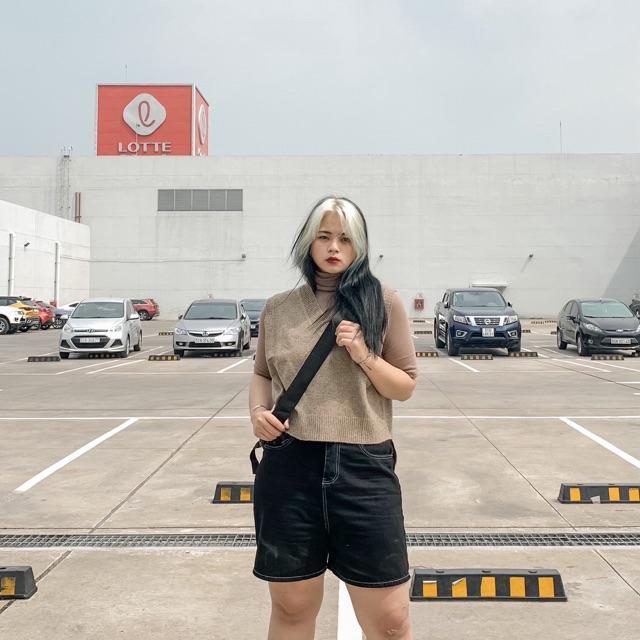 Quần short jean bigsize