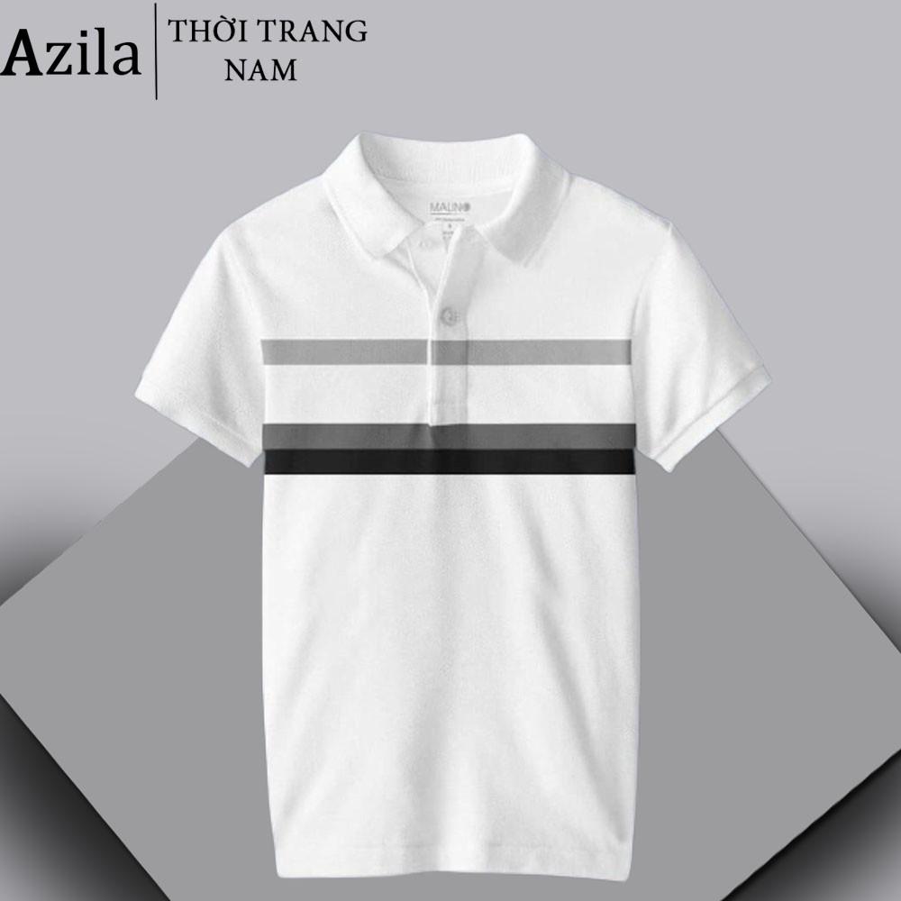 Áo Polo Nam Cao Cấp, Áo Phông Nam Cổ Bẻ Vải Cotton Cá Sấu Mềm Mịn Thoáng Mát - Azila - AC110