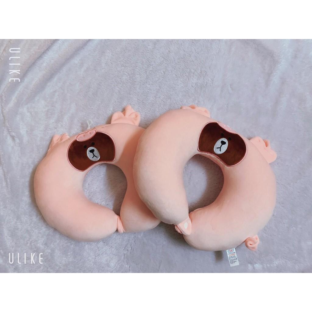 Gối Chữ U , Gối Cổ Đủ Màu Hàng Cao Cấp Mềm Mịn
