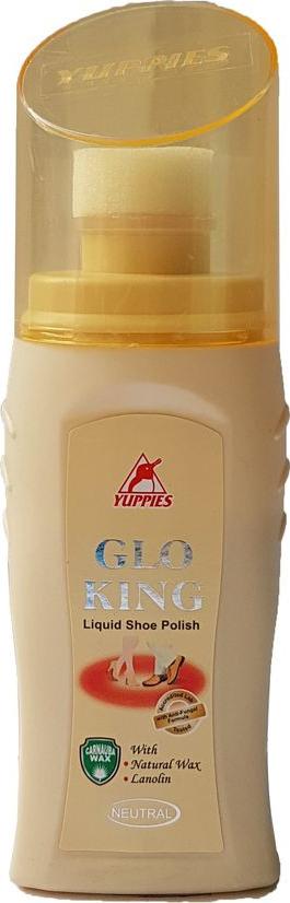 Xi đánh giày da YUPPIES Glo King Liquid Sheo Polish 75ml - Neutral