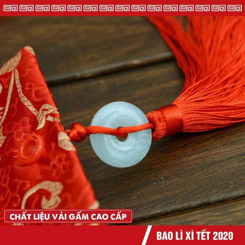 Bao lì xì gấm lụa nạp tài lộc, đám cưới, mừng tuổi ông bà cha mẹ, mang lại may mắn dịp Tết