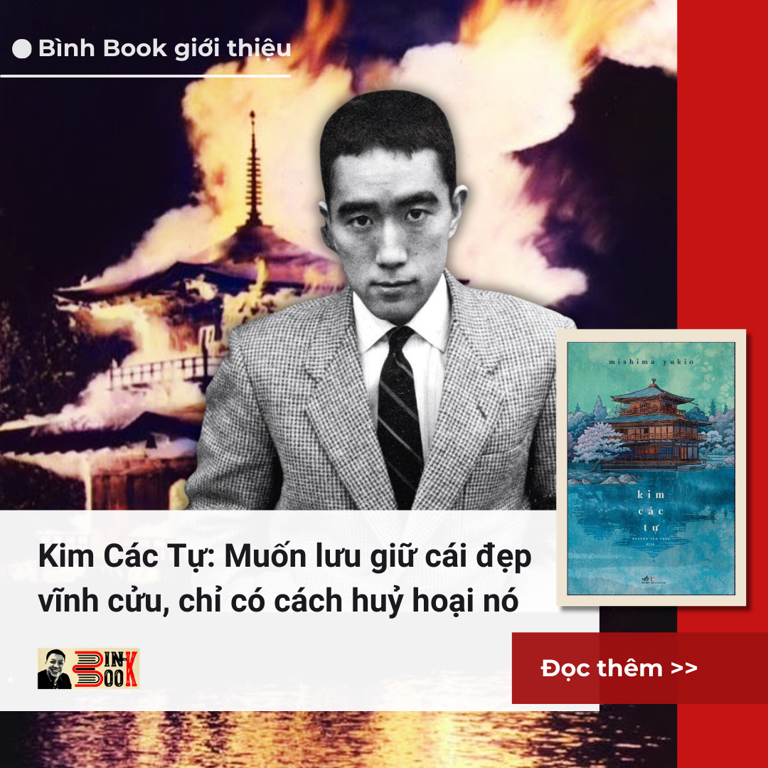 (TÁI BẢN 2026, BÌA CỨNG) KIM CÁC TỰ – Mishima Yukio - Nguyễn Văn Thực dịch – NXB Dân Trí - Nhã Nam