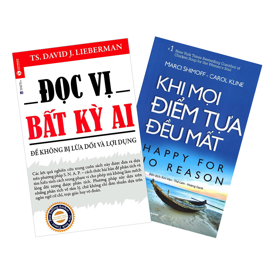 Combo Đọc Vị Bất Kỳ Ai + Khi Mọi Điểm Tựa Đều Mất