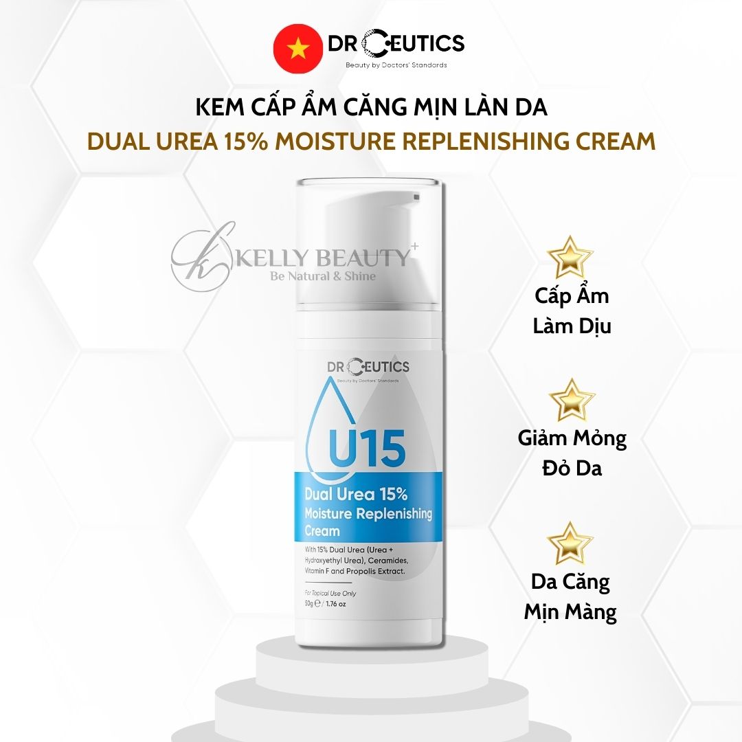 Kem Cấp Ẩm DrCeutics Dual Urea 15% Moisture Replenishing Cream | Kelly Beauty