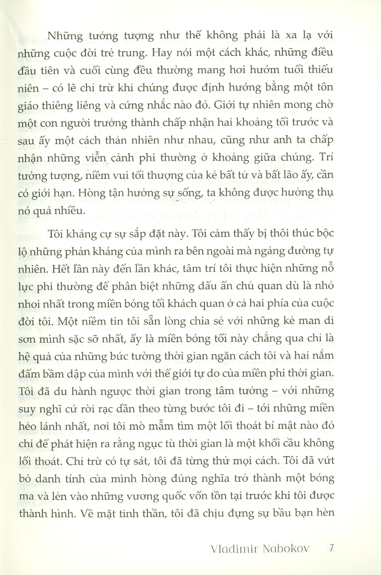 NÓI ĐI, KÝ ỨC - Vladimir Nabobov – Orkid dịch - Bách Việt Books – NXB Dân Trí