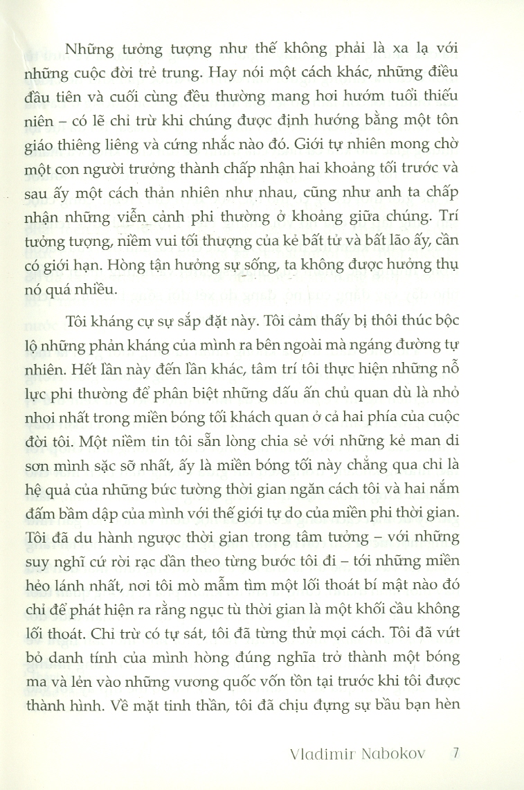 NÓI ĐI, KÝ ỨC - Vladimir Nabobov – Orkid dịch - Bách Việt Books – NXB Dân Trí (bìa mềm)