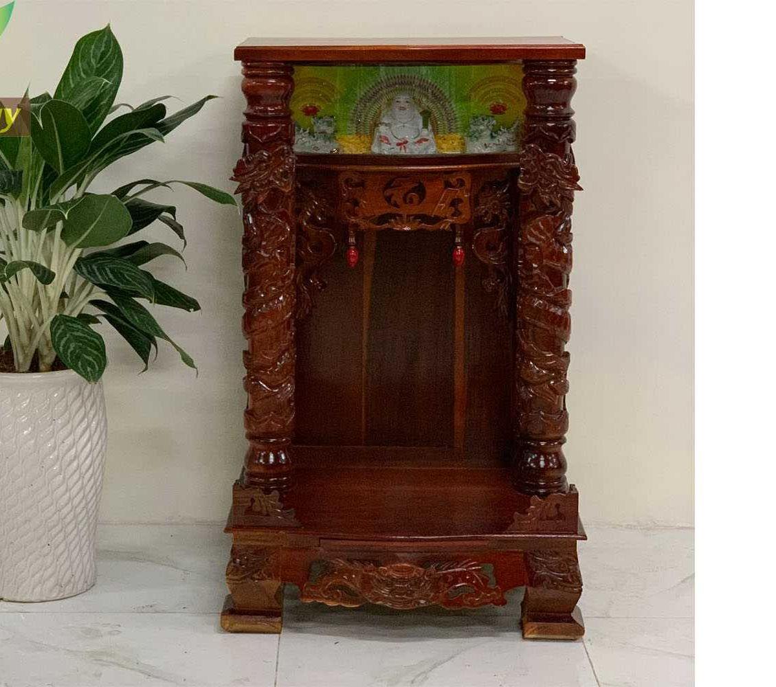 BÀN THỜ ÔNG ĐỊA - THẦN TÀI GỖ TRÀM