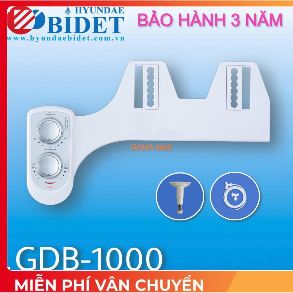 Vòi rửa vệ sinh thông minh Hyundae Bidet GDB 1000, Chính Hãng, 1 Vòi Nóng Lạnh, Linh Kiện Nhập Khẩu 100% Hàn Quốc