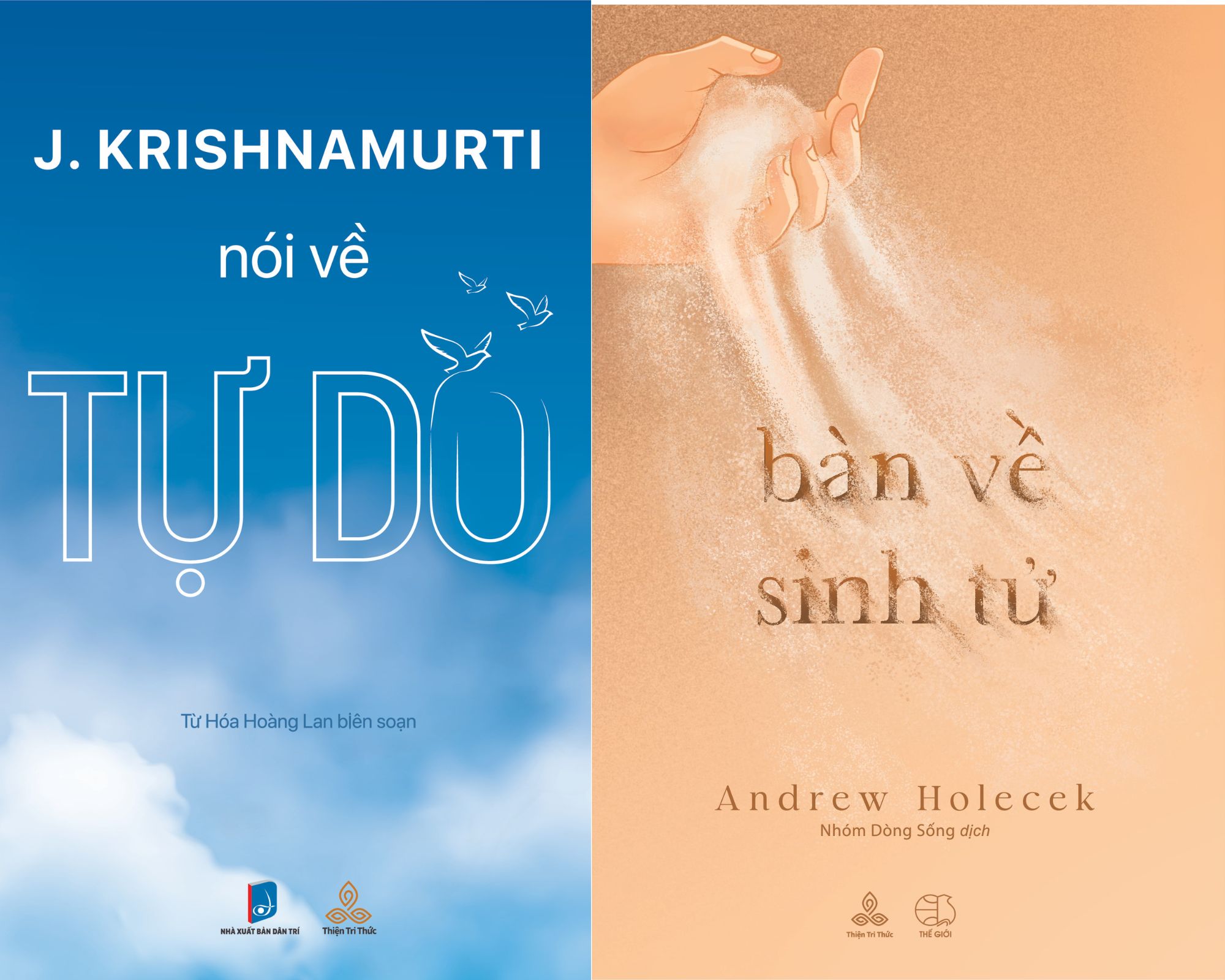 Combo Sách Krishnamurti Nói Về Tự Do và Bàn Về Sinh Tử