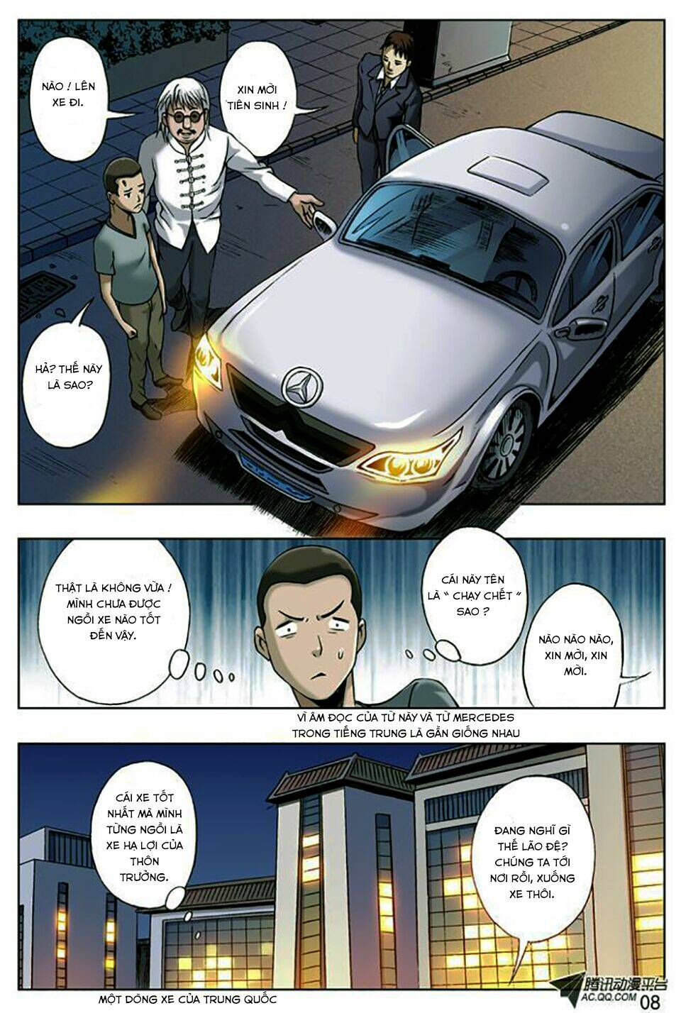 trung quốc kinh ngạc tiên sinh chapter 8 9