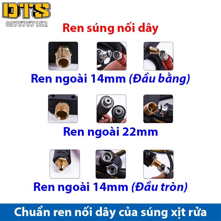 Khớp xoay chống xoắn dây phun xịt của máy rửa xe áp lực cao, máy xịt rửa cao áp