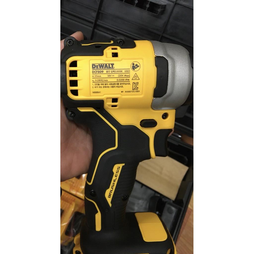 Máy vặn vít dùng pin DeWALT 20V Max DCF809P2