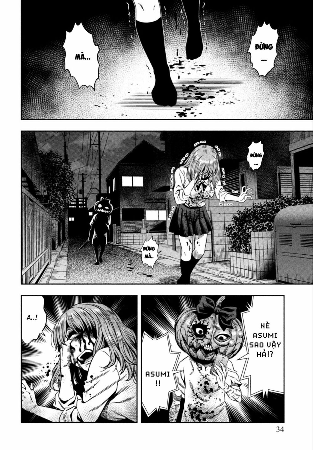 bí ngô cuồng sát - pumpkin night chapter 1 30