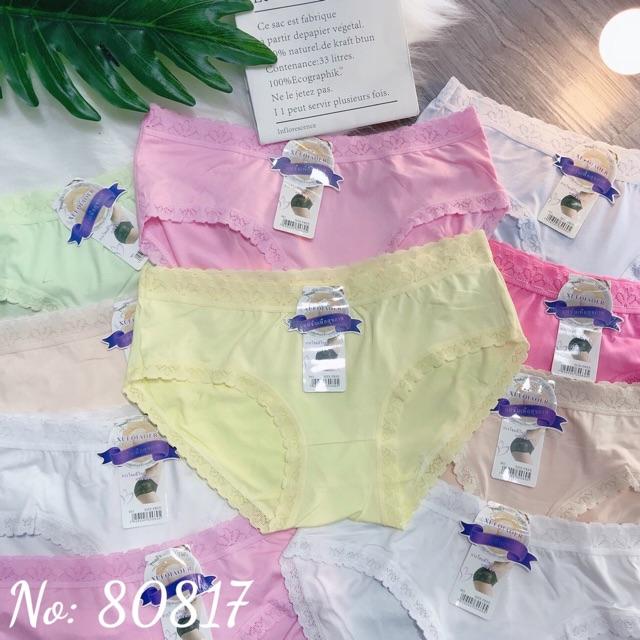 COMBO 10 Quần cotton Thái viền ren form 40-56kg