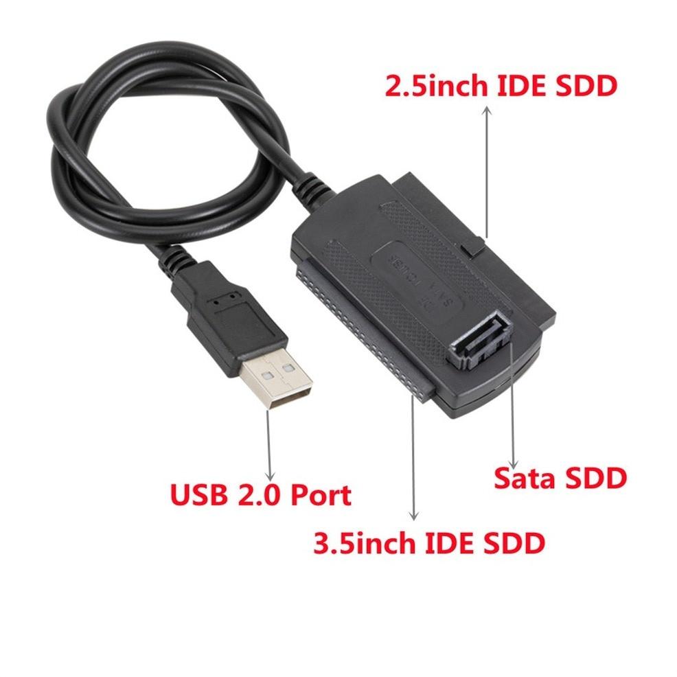 USB 2.0 Sata 3 Cable SATA to USB IDE Adapter High Speed For 2.5 3.5 Hard Disk Drive HDD SSD Converter IDE SATA Adapter