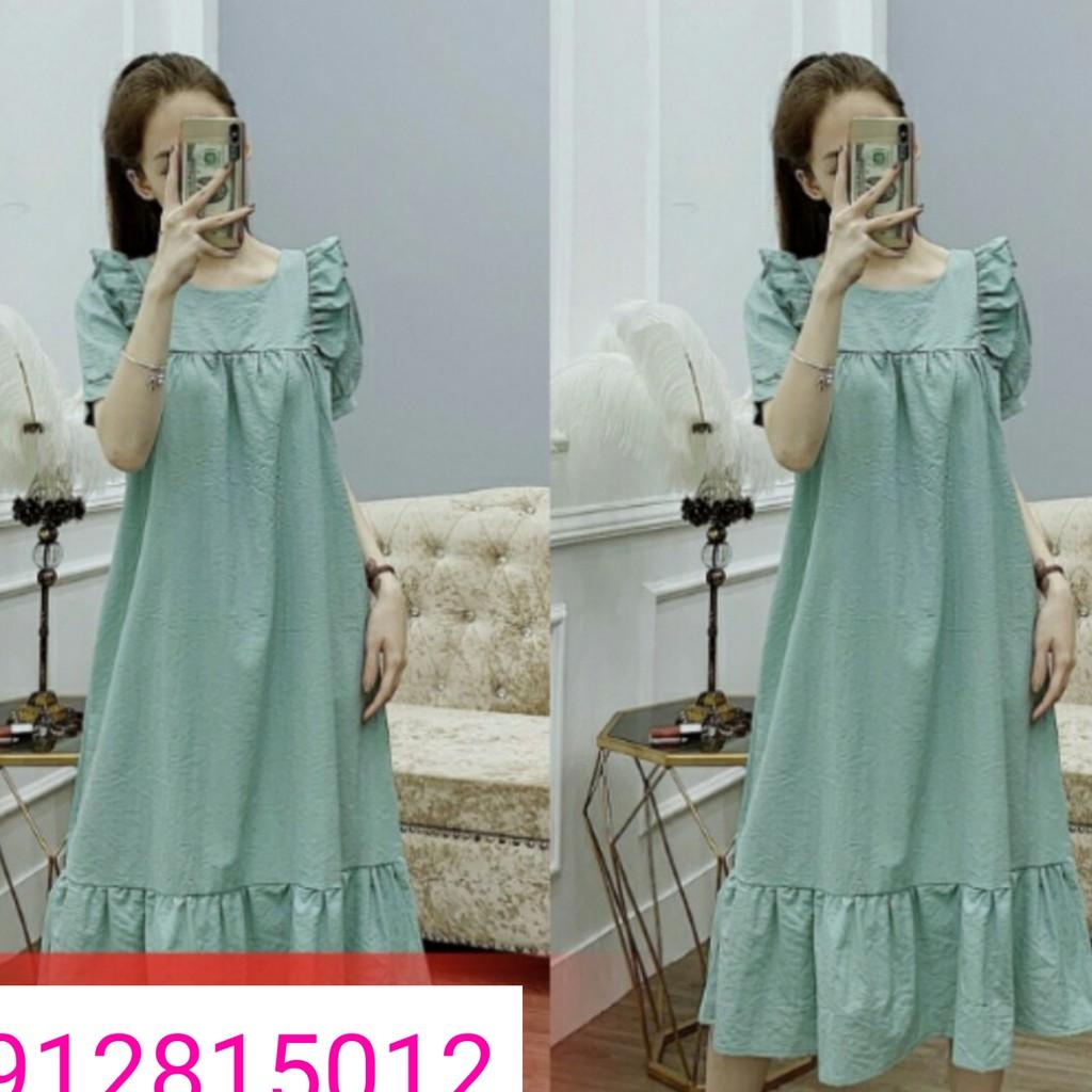Váy bầu, đầm bầu dạo phố dáng suông