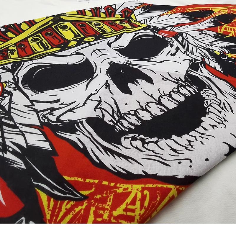 Khăn bandana Kull cá tính - Khăn vuông đội đầu cao cấp